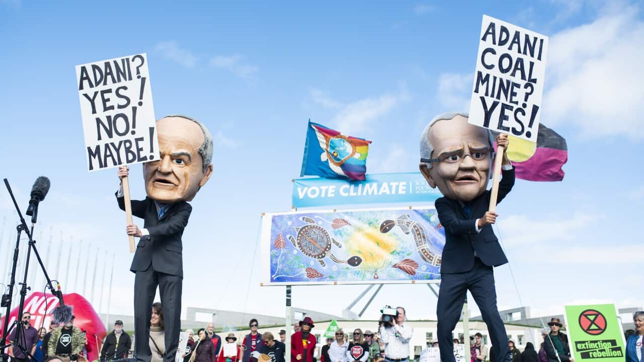 An anti-Adani Rally