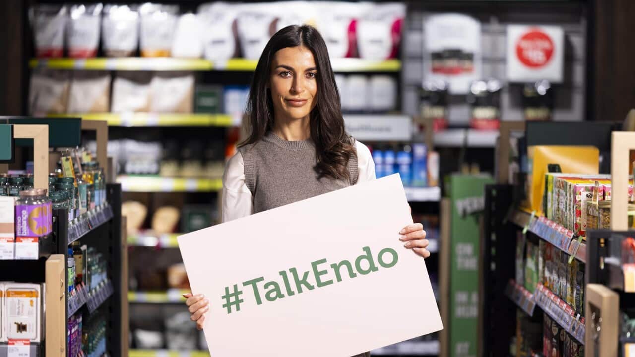 Former model and founder of The Endometriosis Foundation, Carla Cressy at a women's health campaign launch (AAP).