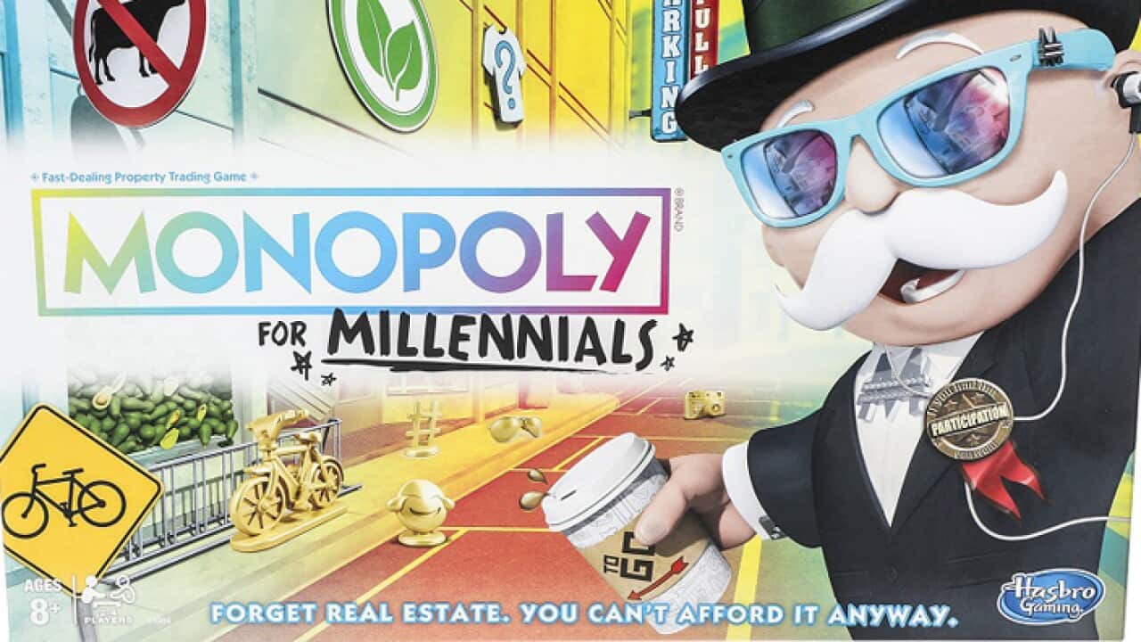 Monopoly for millennials board game