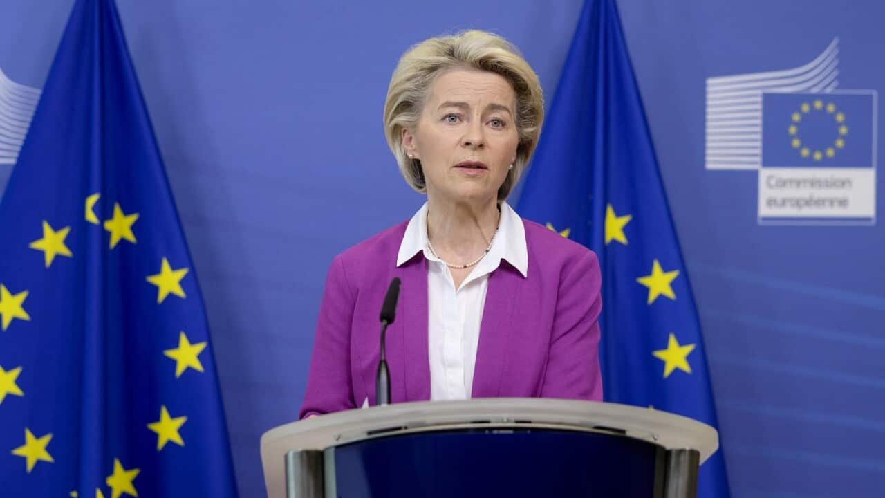 Ursula von der Leyen, president of the European Commission, urges more countries to contribute to COVAX