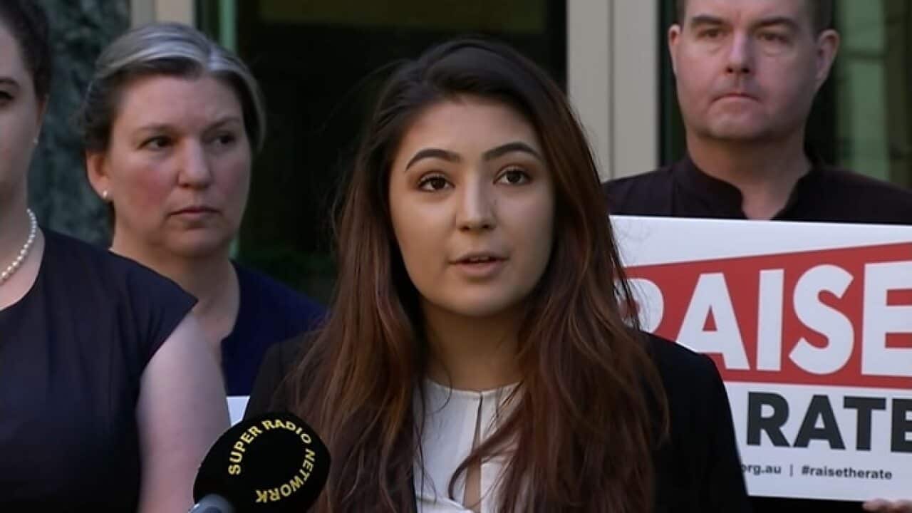 Adriana Malavisi from the National Union of Students