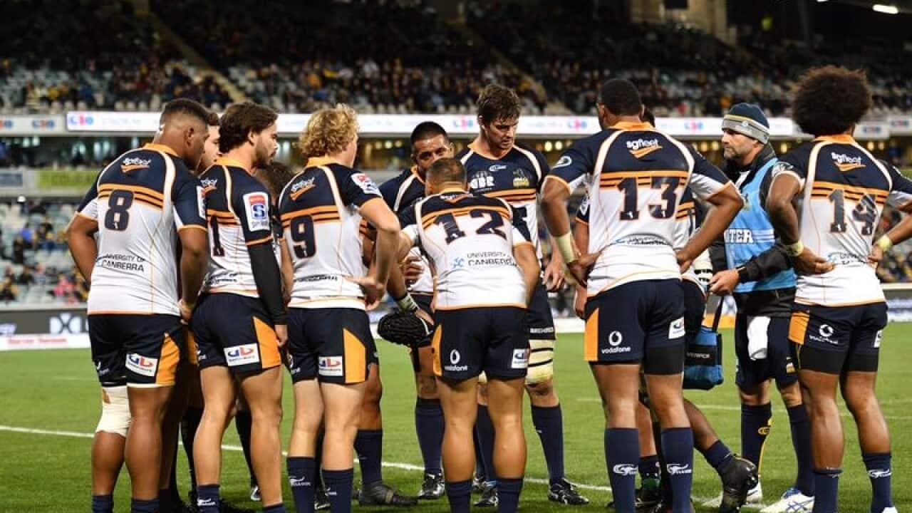 The Brumbies have suffered defeat to the Rebels.