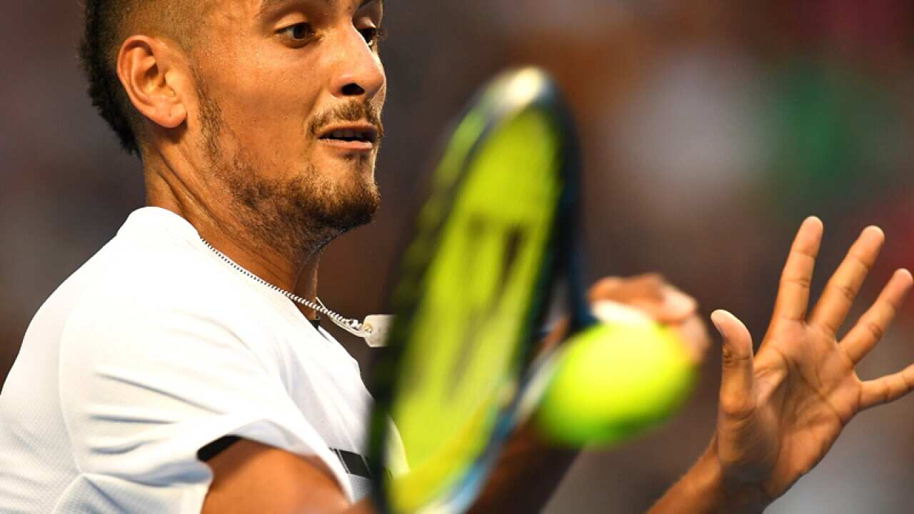 Nick Kyrgios of Australia