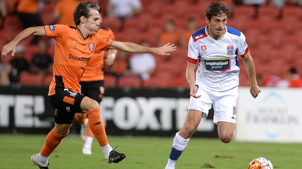 A-League Rd 19 - Brisbane v Newcastle