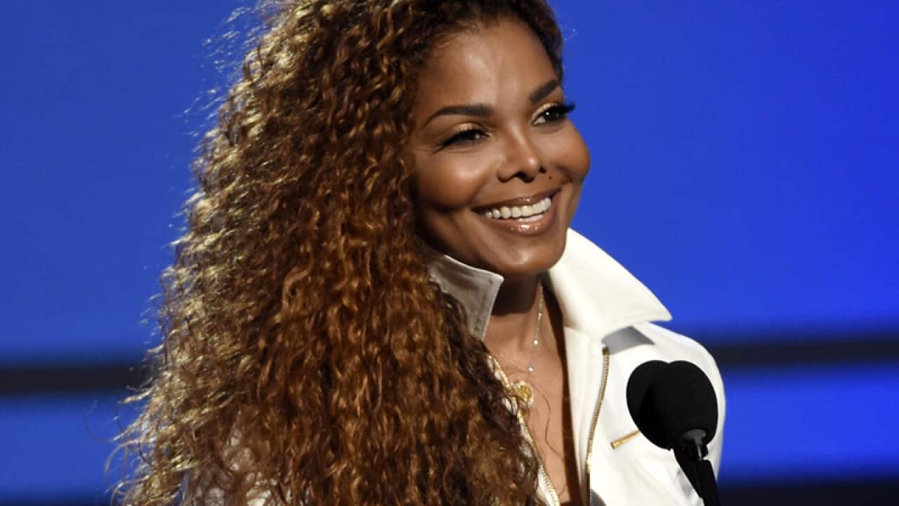 US singer Janet Jackson
