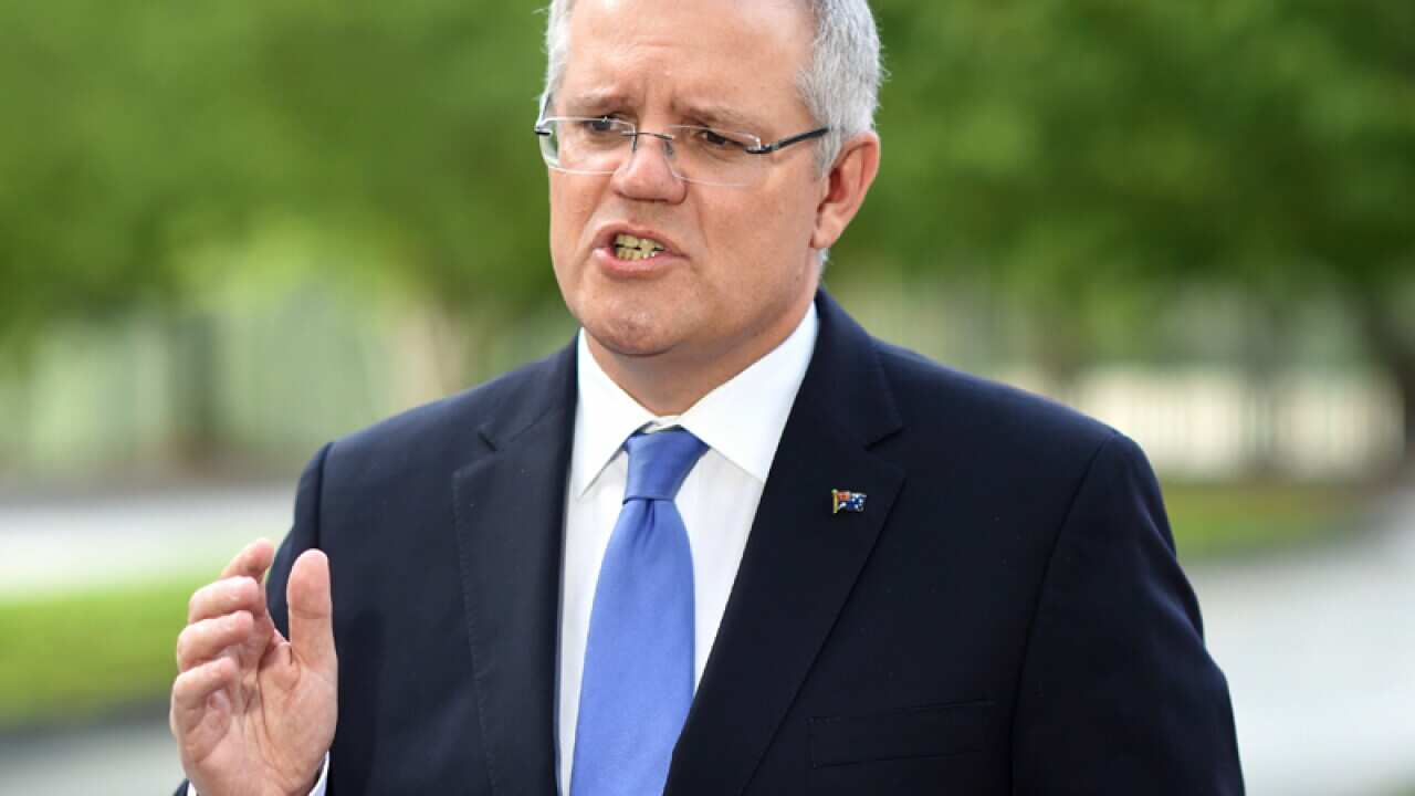 Australia's Treasurer Scott Morrison