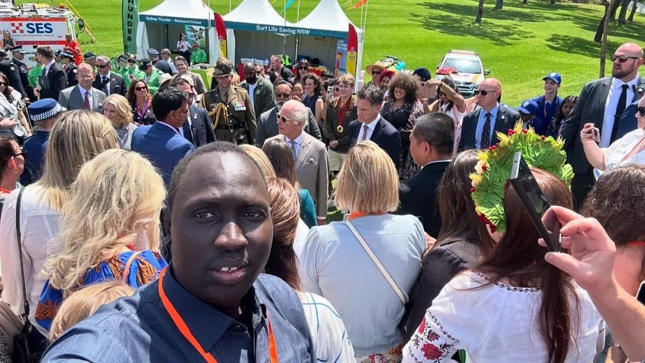 Mayor Makuei Chagai King Charles BBQ