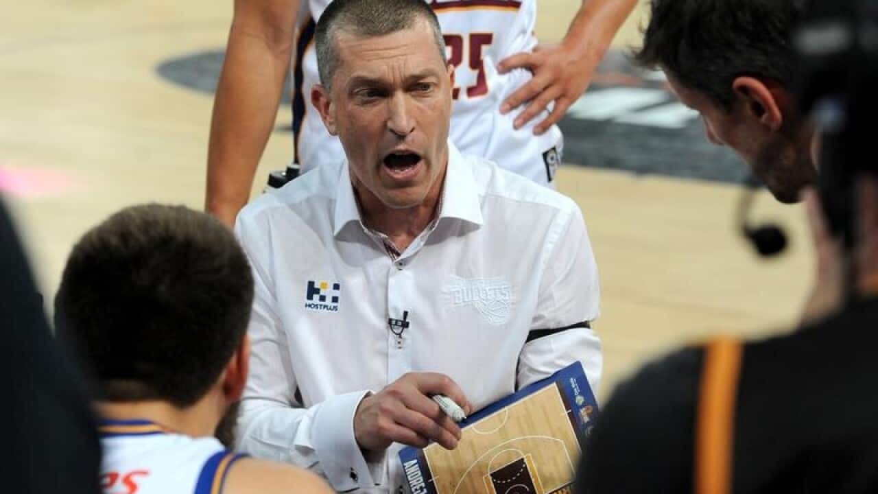Brisbane Bullets coach Andrej Lemanis