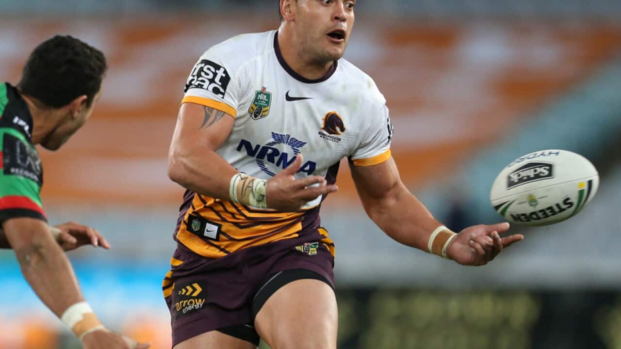Alex Glenn of the Brisbane Broncos