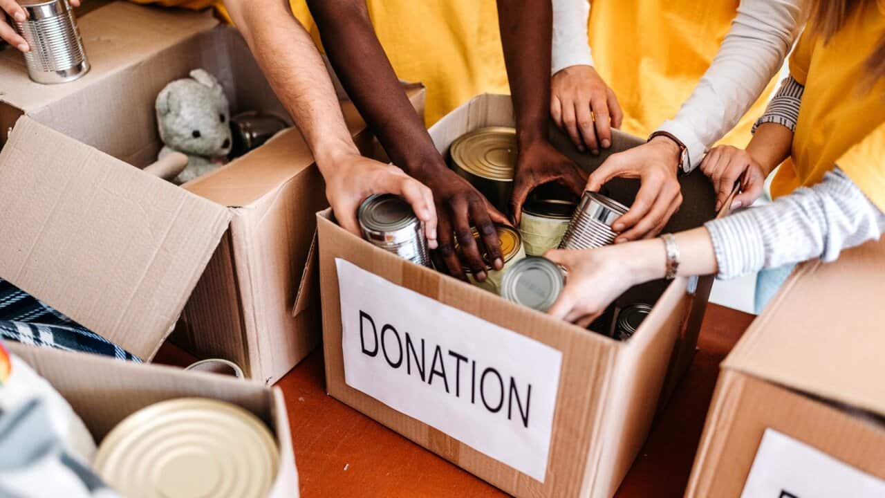Donation by multi-ethnic group