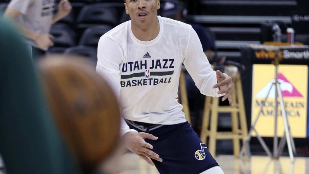 Utah Jazz guard Dante Exum