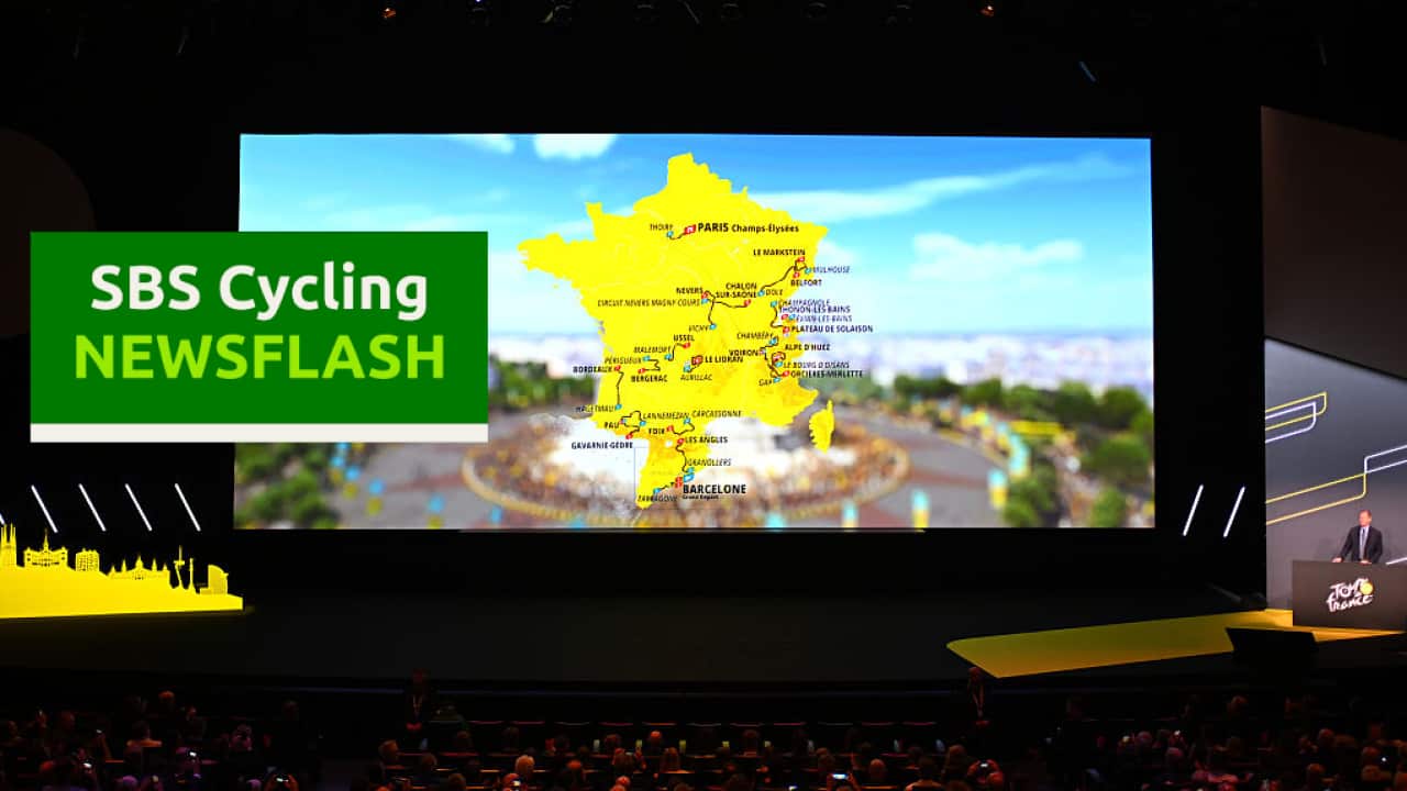 PARIS, FRANCE - OCTOBER 23: 113th Tour de France 2026 route during the 113th Tour de France & 5th Tour de France Femmes 2026 - Official Route Presentation / #UCIWT / #UCIWWT / on October 23, 2025 in Paris, France. (Photo by Billy Ceusters/Getty Images)