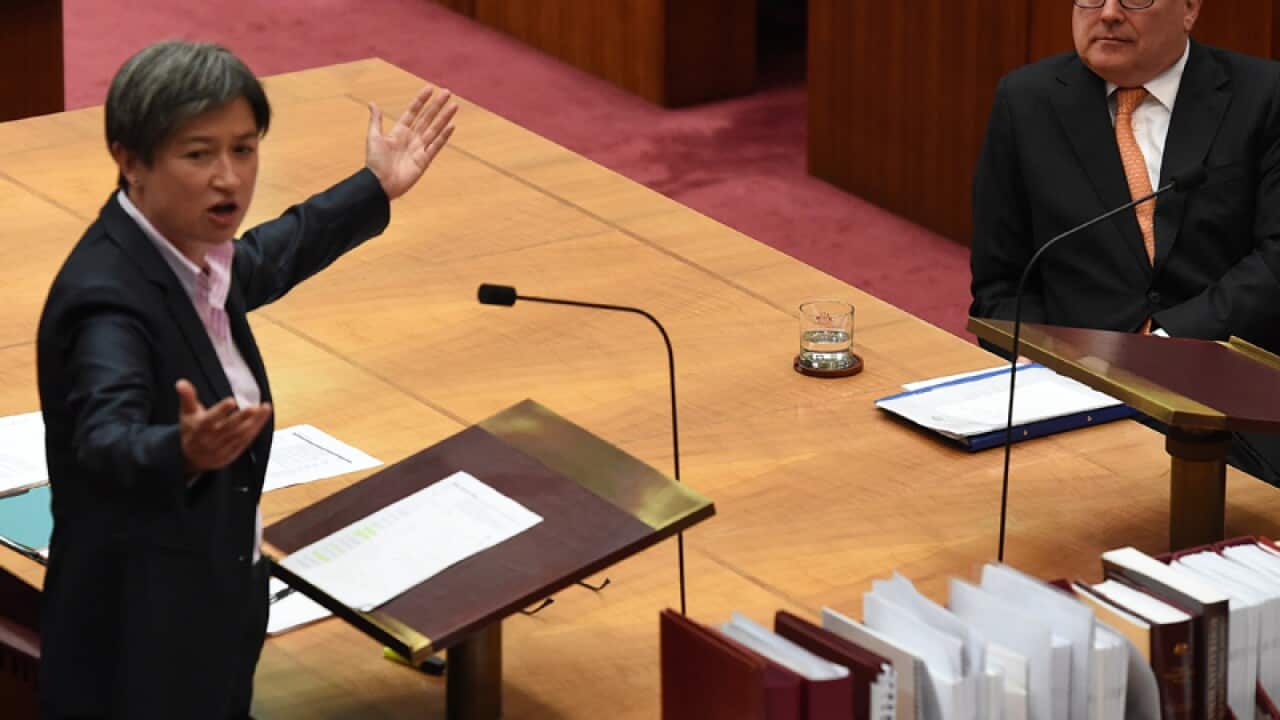 Penny Wong replies to George Brandis's statement to the Senate