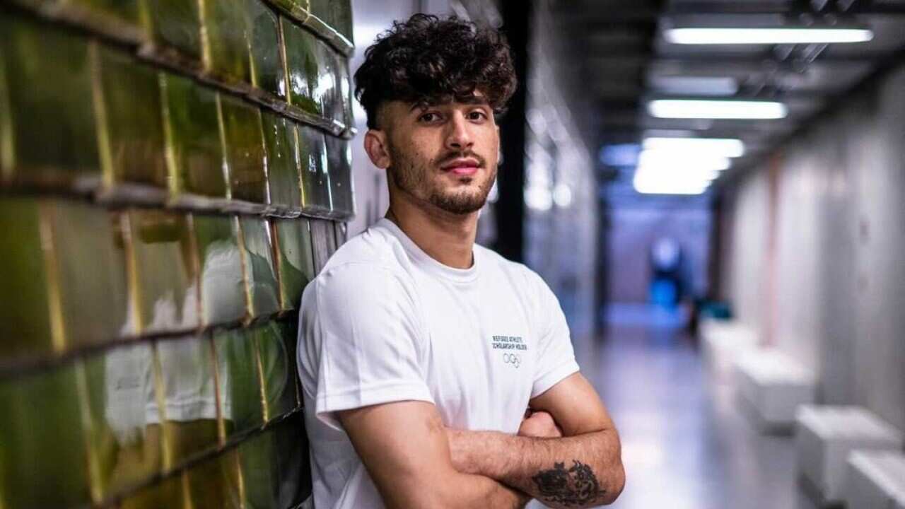 Refugee team Taekwondo athlete Abdullah Sediqi