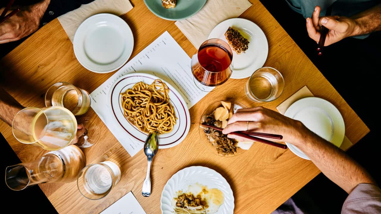 Parcs menu and drinks