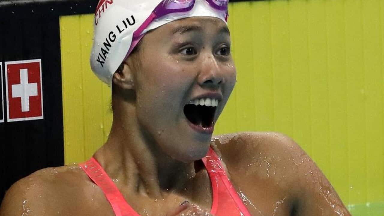 Chinese swimming star Liu Xiang