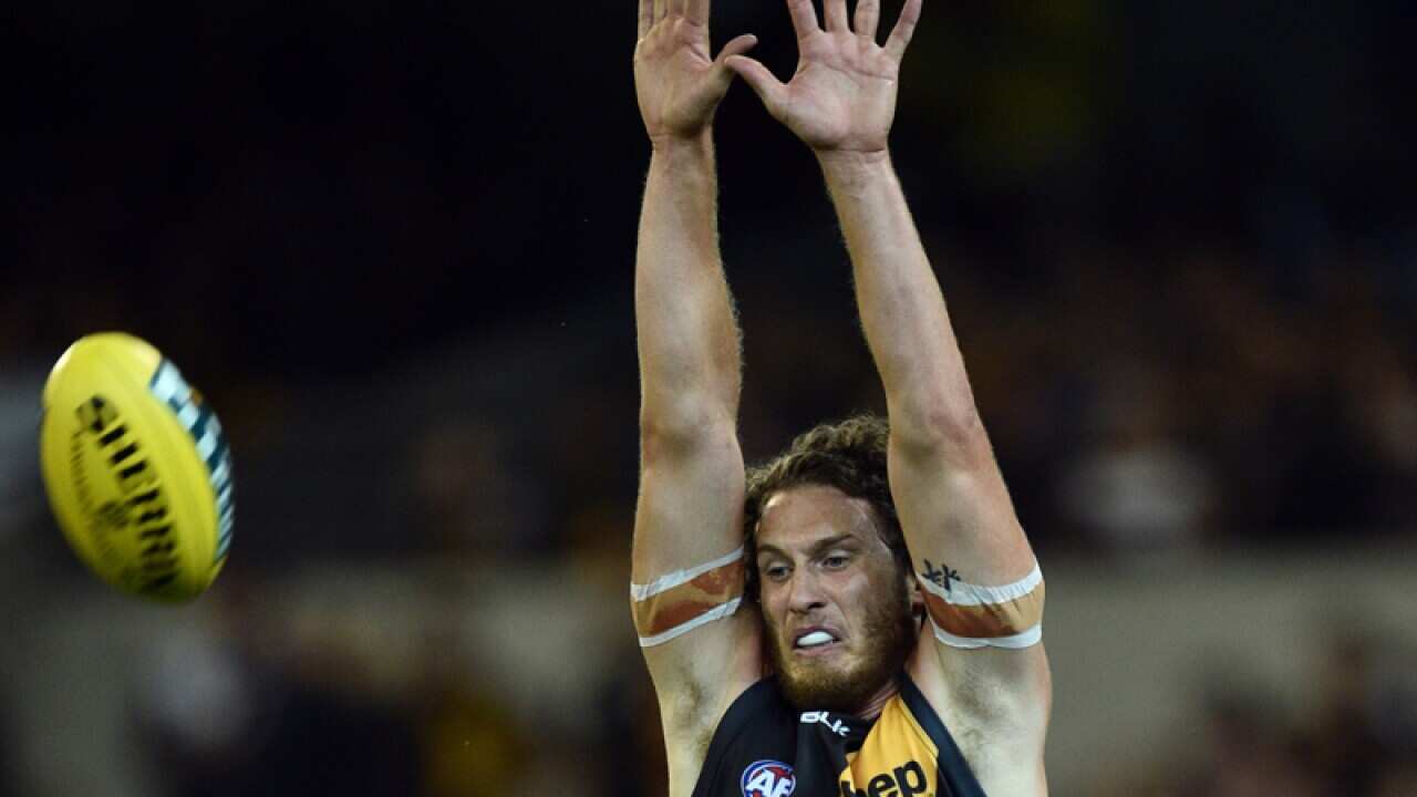 Richmond Tigers player Ty Vickery