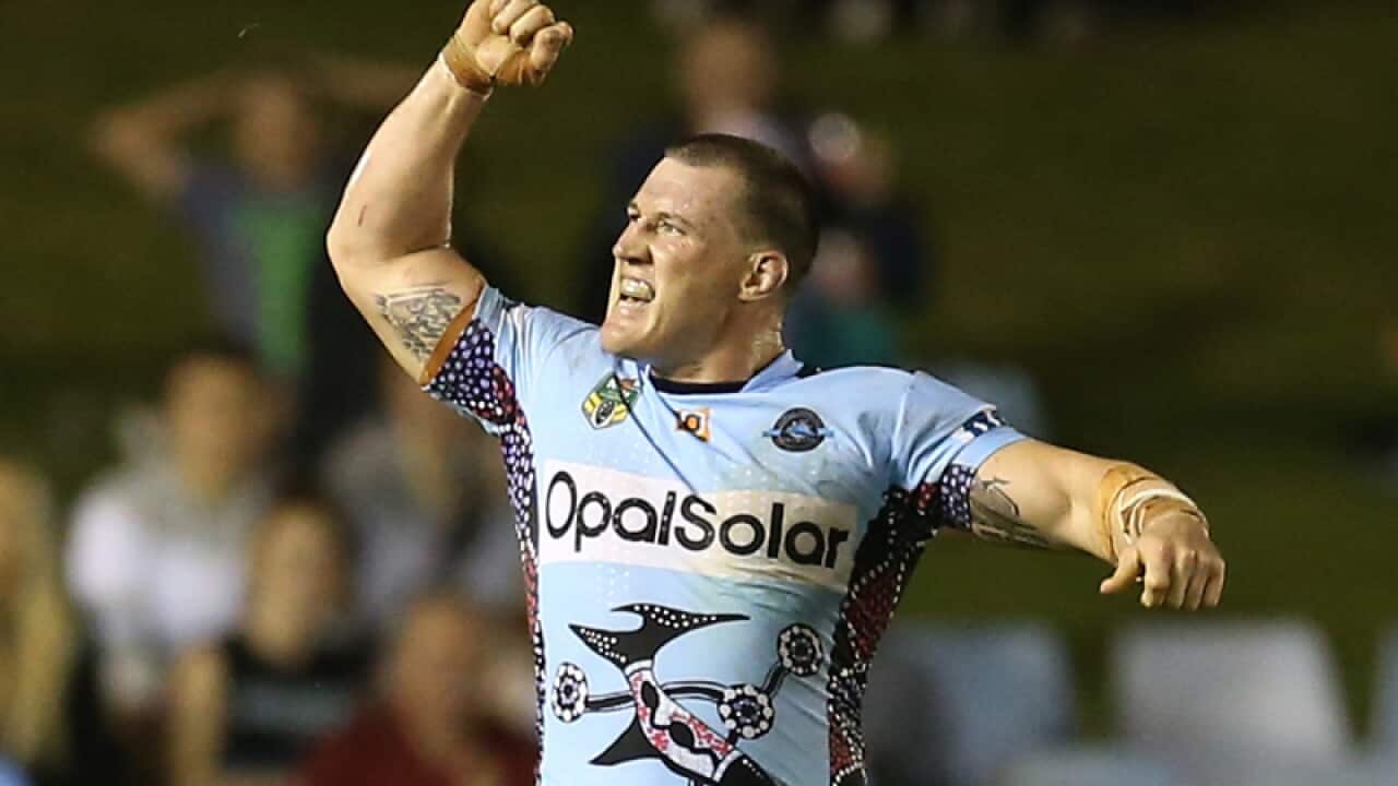 Paul Gallen of the Sharks