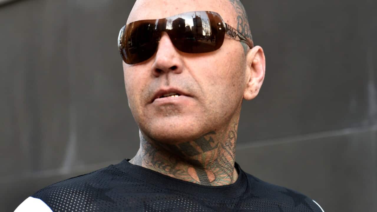 Former bikie gang member Toby Mitchell