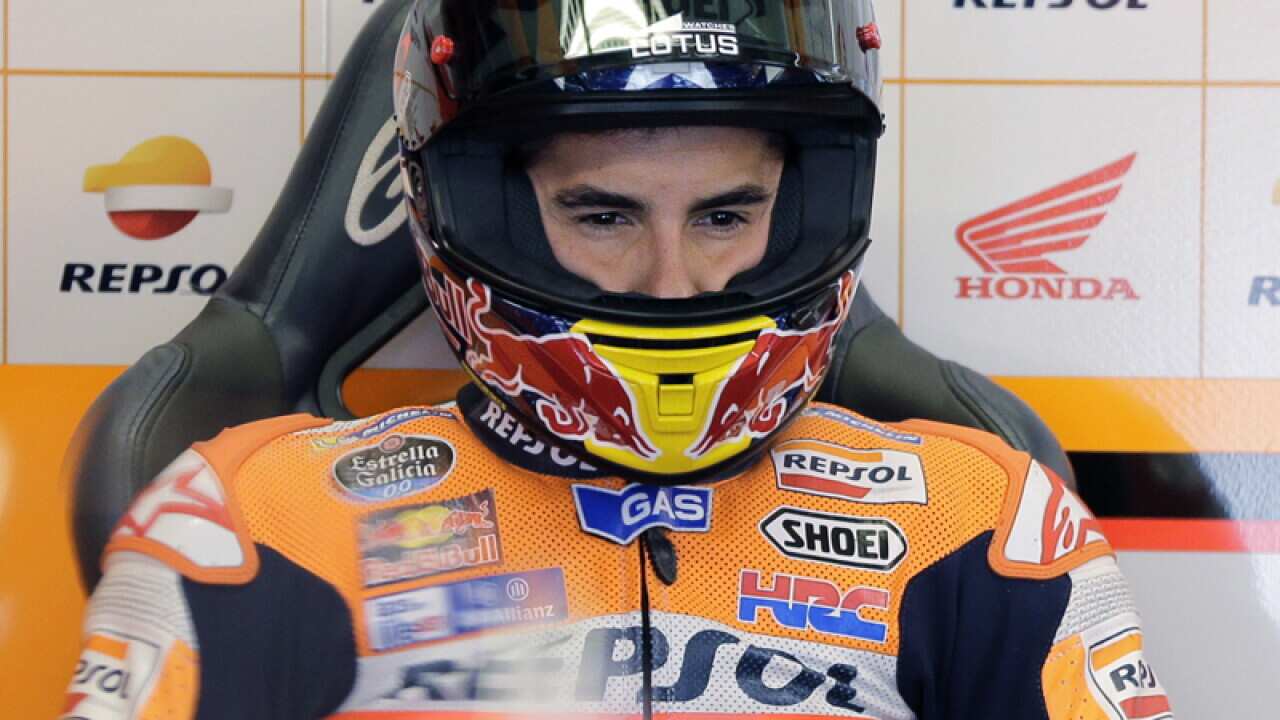 Marc Marquez, of Spain,