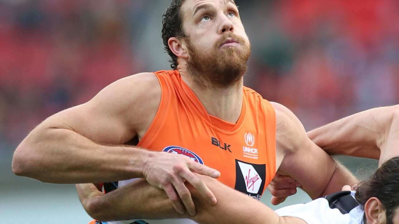 Shane Mumford of the Giants