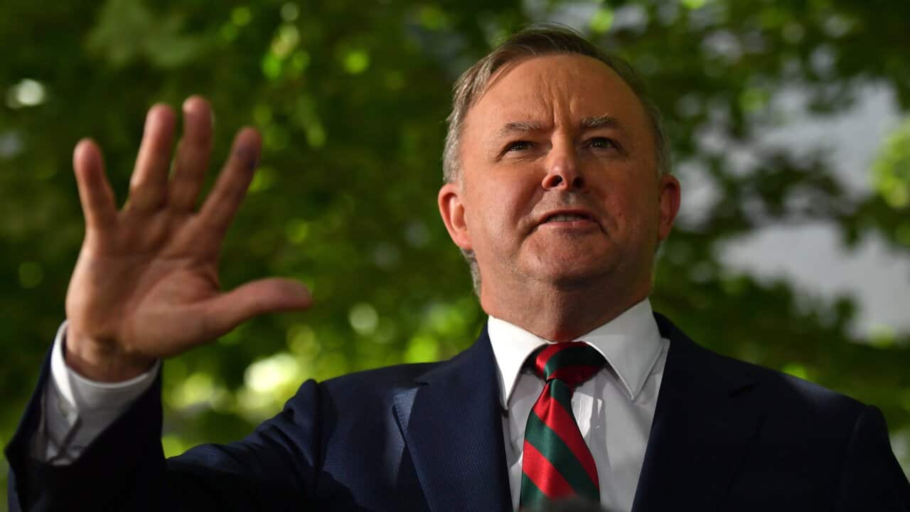Anthony Albanese is visiting mine workers on his first Queensland tour as Labor leader.