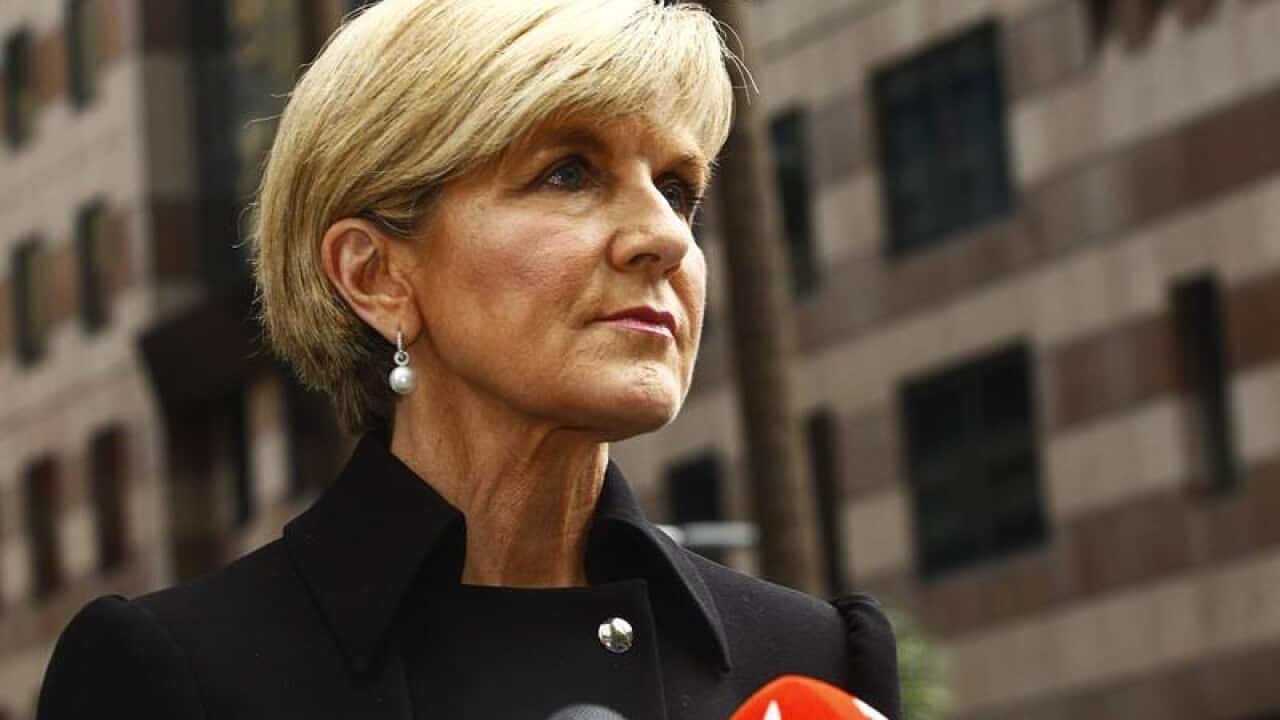 Australian Foreign Minister Julie Bishop
