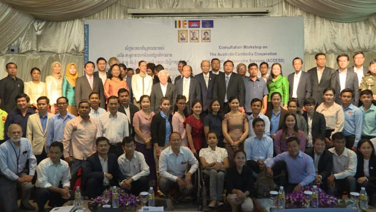 Australian aid program to help improve living standard of disables in Cambodia