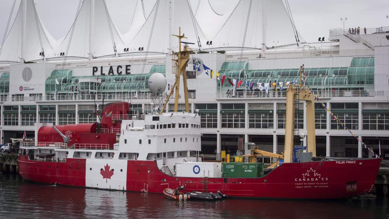 The Polar Prince ship is part of the search operation for the missing submersible