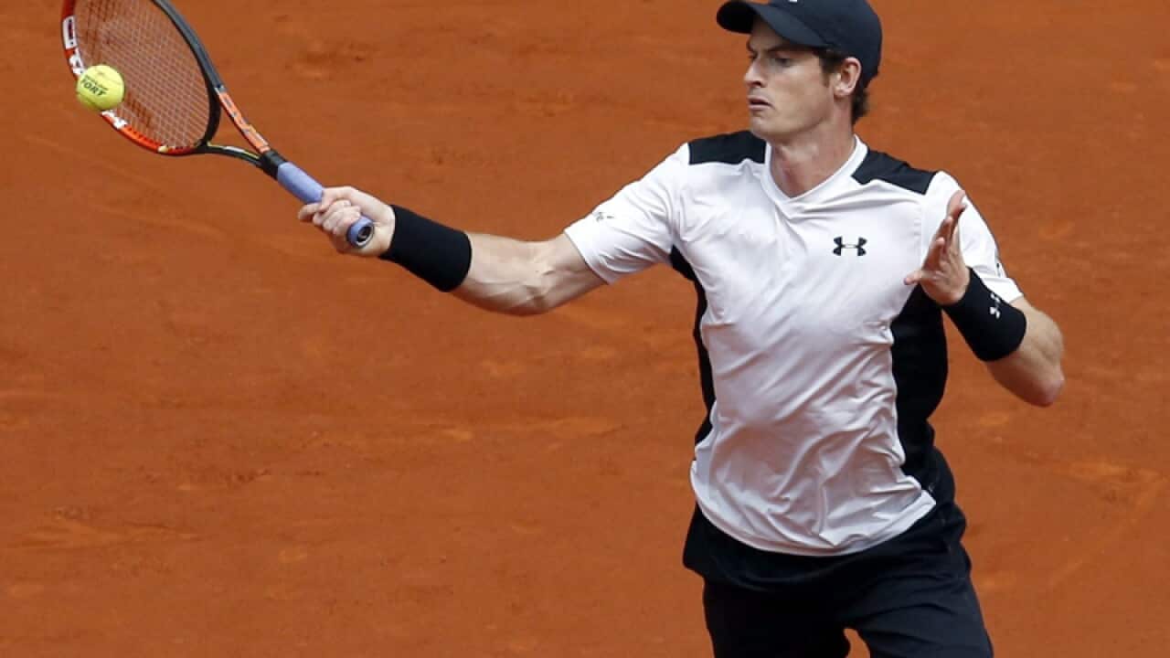 British tennis player Andy Murray
