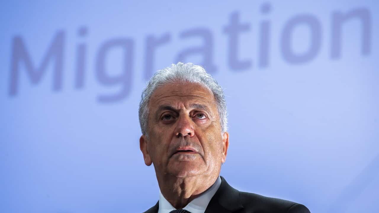 Former EU Commissioner for migration and home affairs Dimitris Avramopoulos
