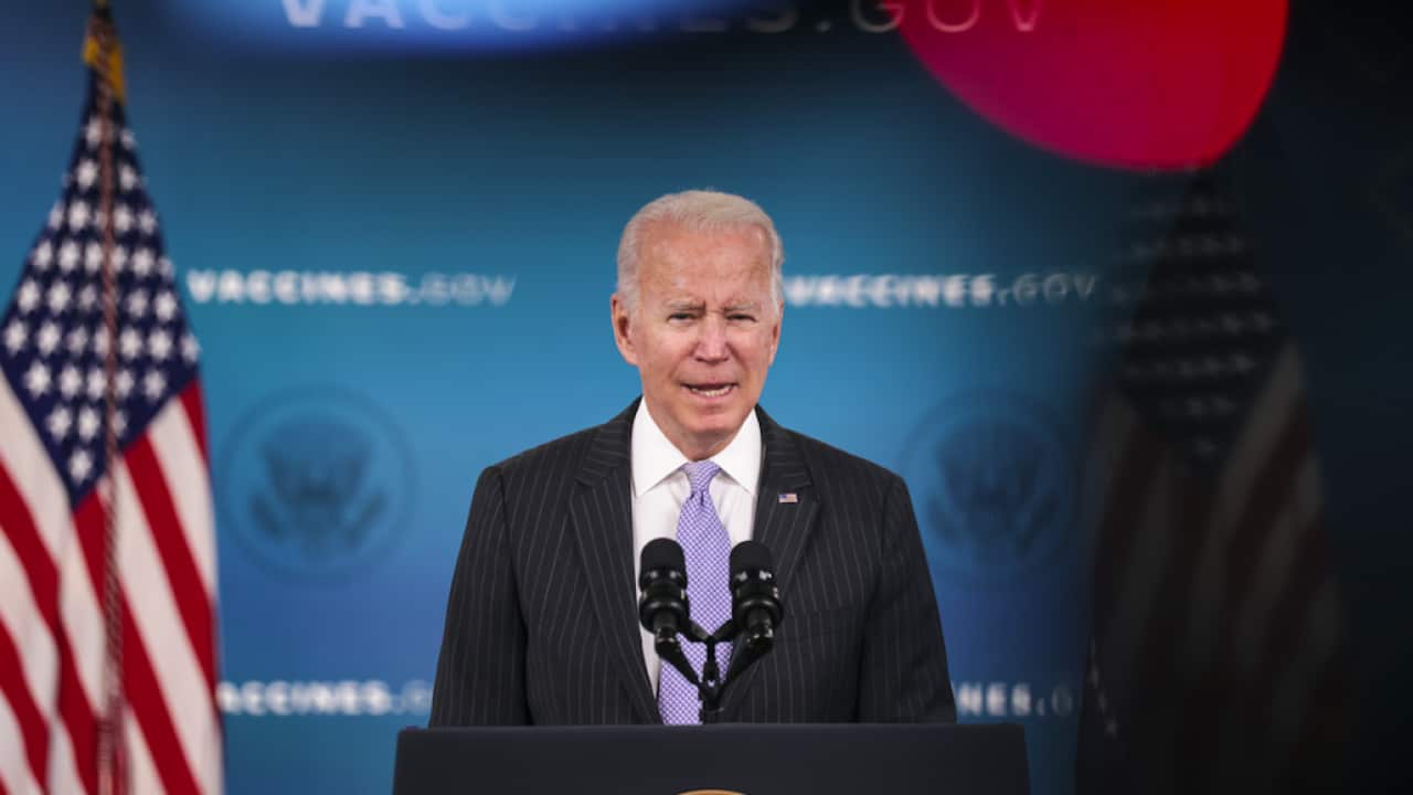 US President Joe Biden