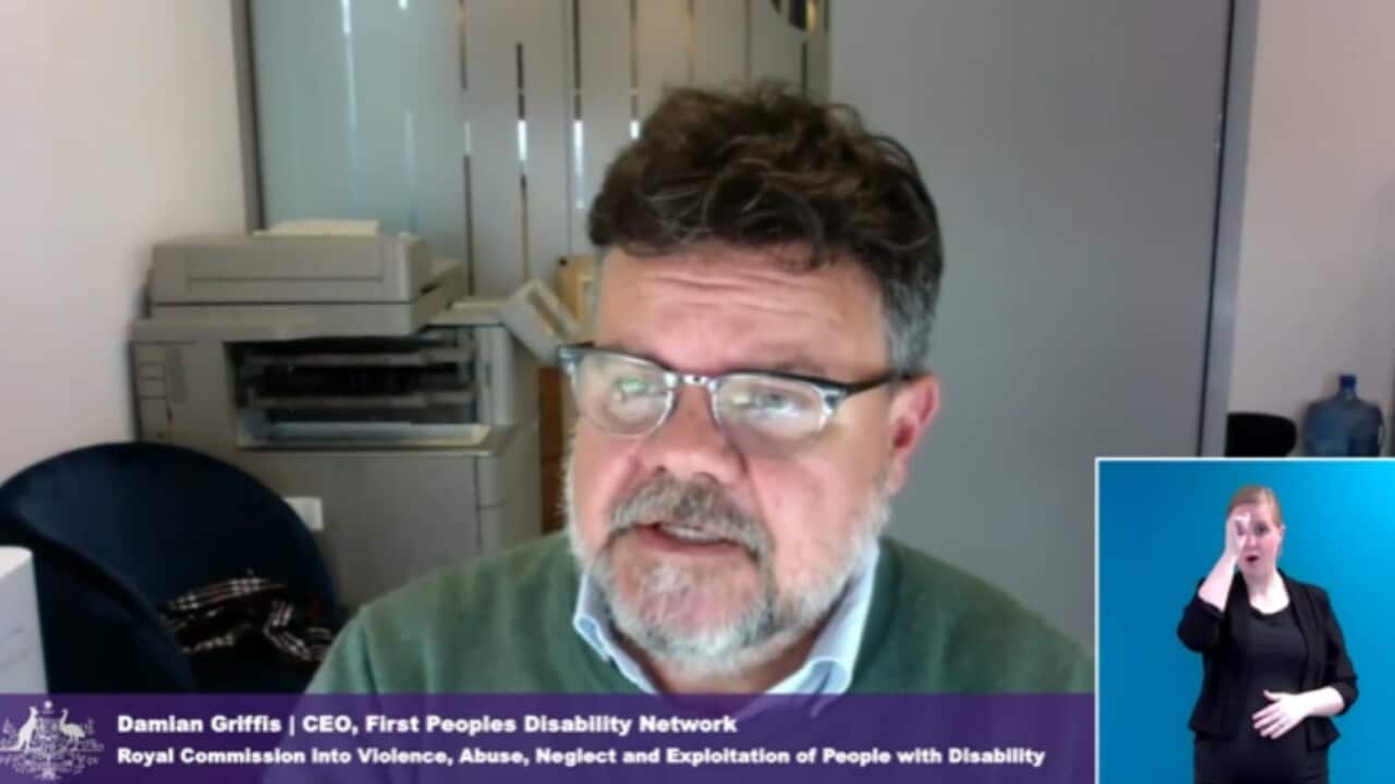 First Peoples Disability Network chief executive officer Damian Griffis led the delegation that delivered the government its most recent shadow report.