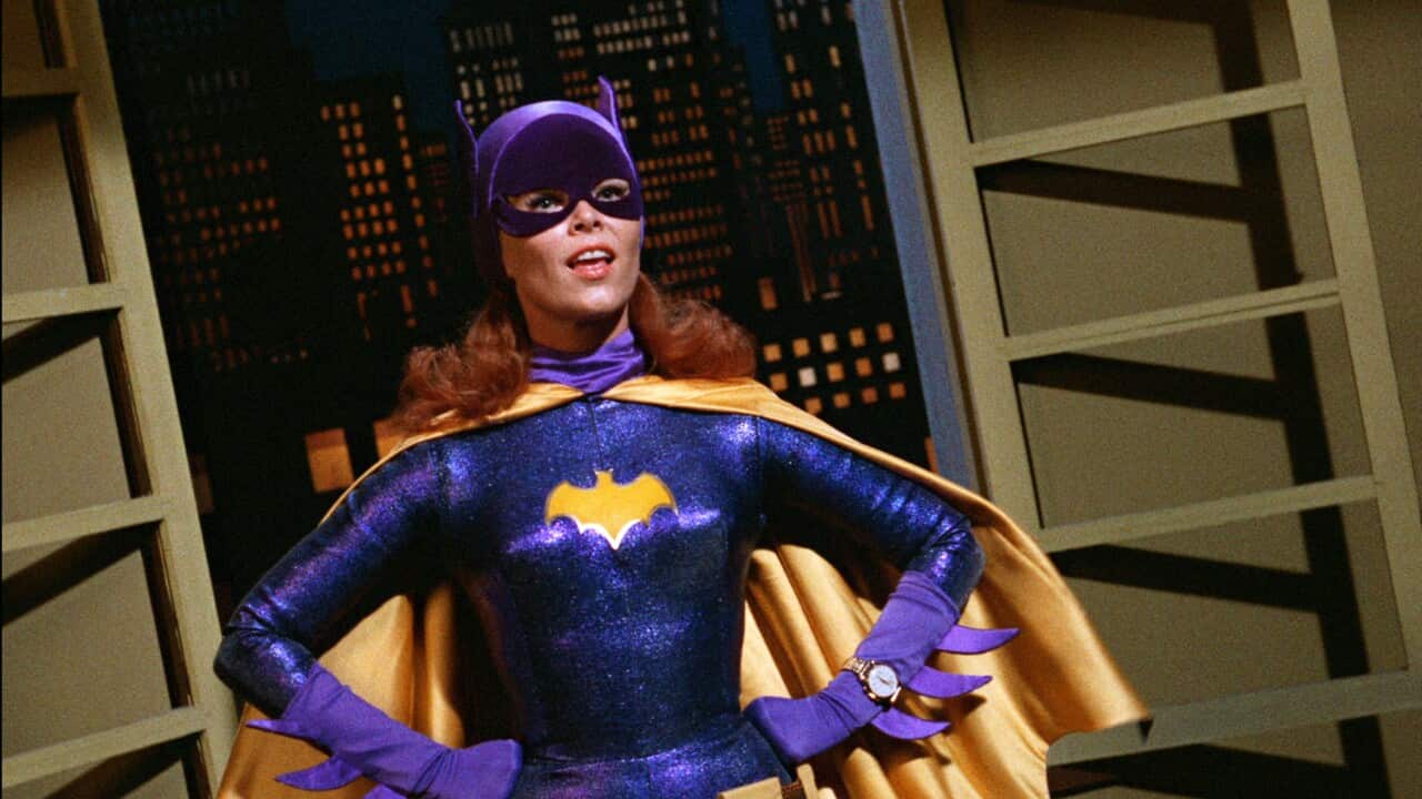 Yvonne Craig portrays crime-fighting Batgirl in the 1960s TV hit "Batman." (Warner Bros. Entertainment Inc via AP)