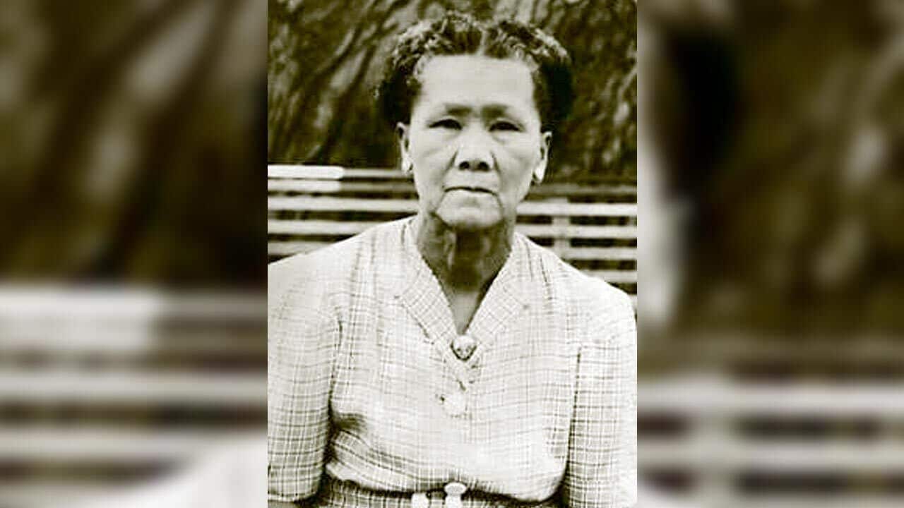 Hop Lin Jong, seen here in 1948, was born in Guangzhou and arrived in Australia on the S.S. Australind.