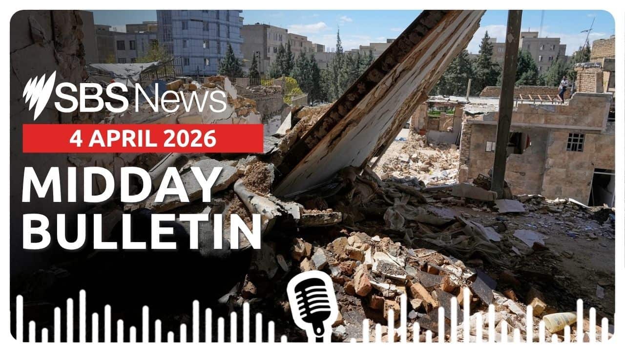 Bomb damaged buildings