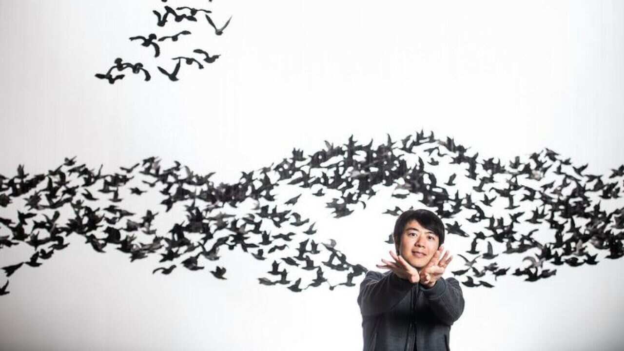 Legendary pianist Lang Lang stopped by the NGV to see his friend Cai Guo-Qiang's incredible works on display.