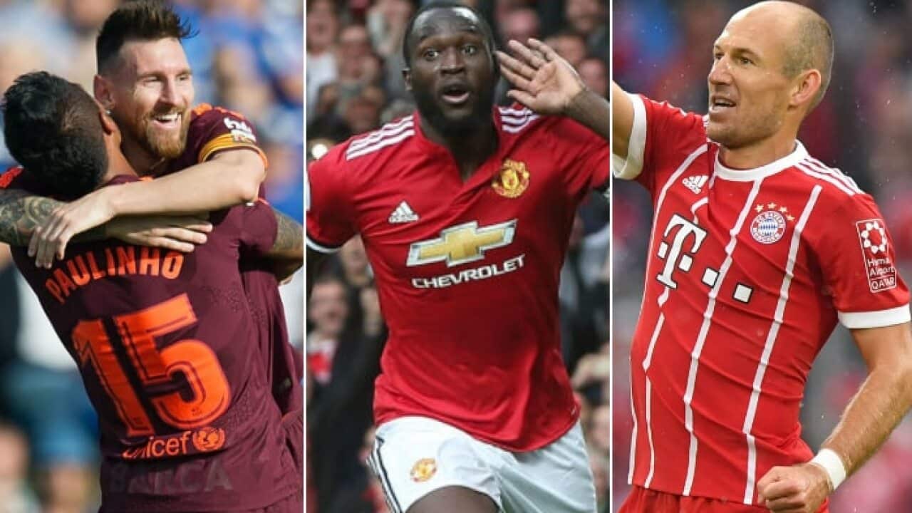 Paulinho Lukaku Robben