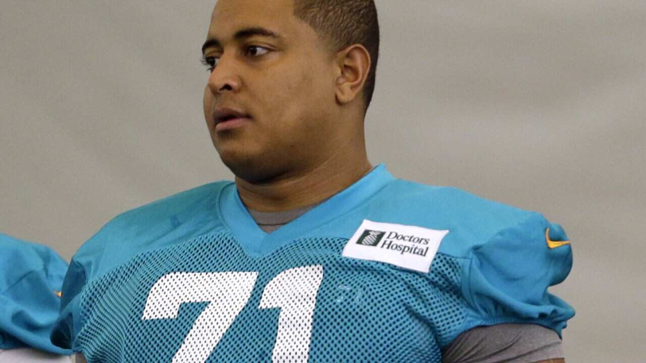 Miami Dolphins blocker Jonathan Martin