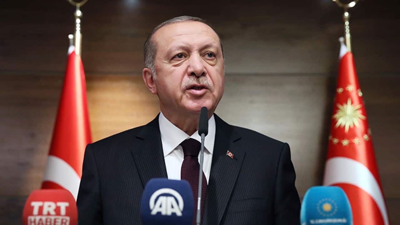 Turkey's President Recep Tayyip Erdogan