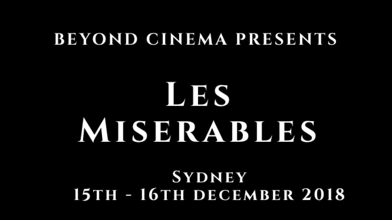 Les Miserables Beyond Cinema