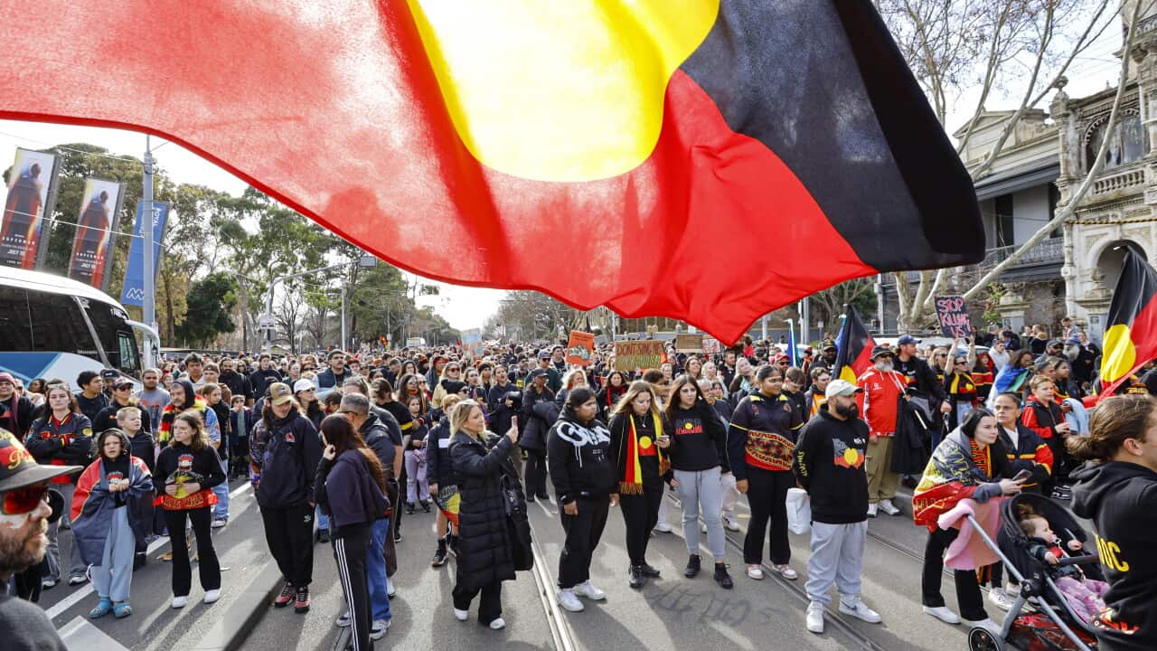 NAIDOC march in Melbourne, Australia - 11 Jul 2025