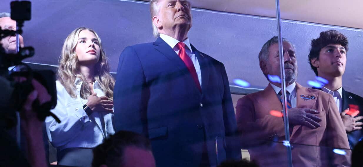 Came for the basketball, stayed for the boos: Trump heckled at New York NBA game