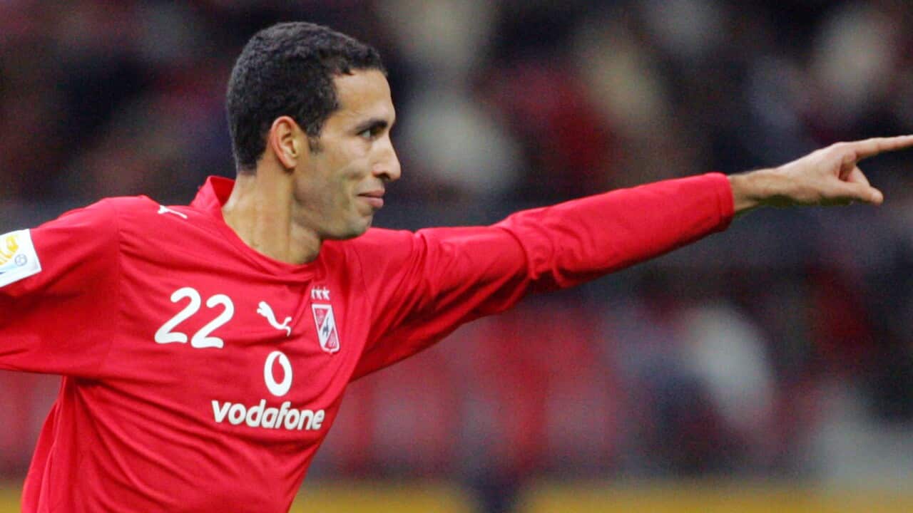 Egypt Al Ahly's Mohamed Aboutrika 2006.