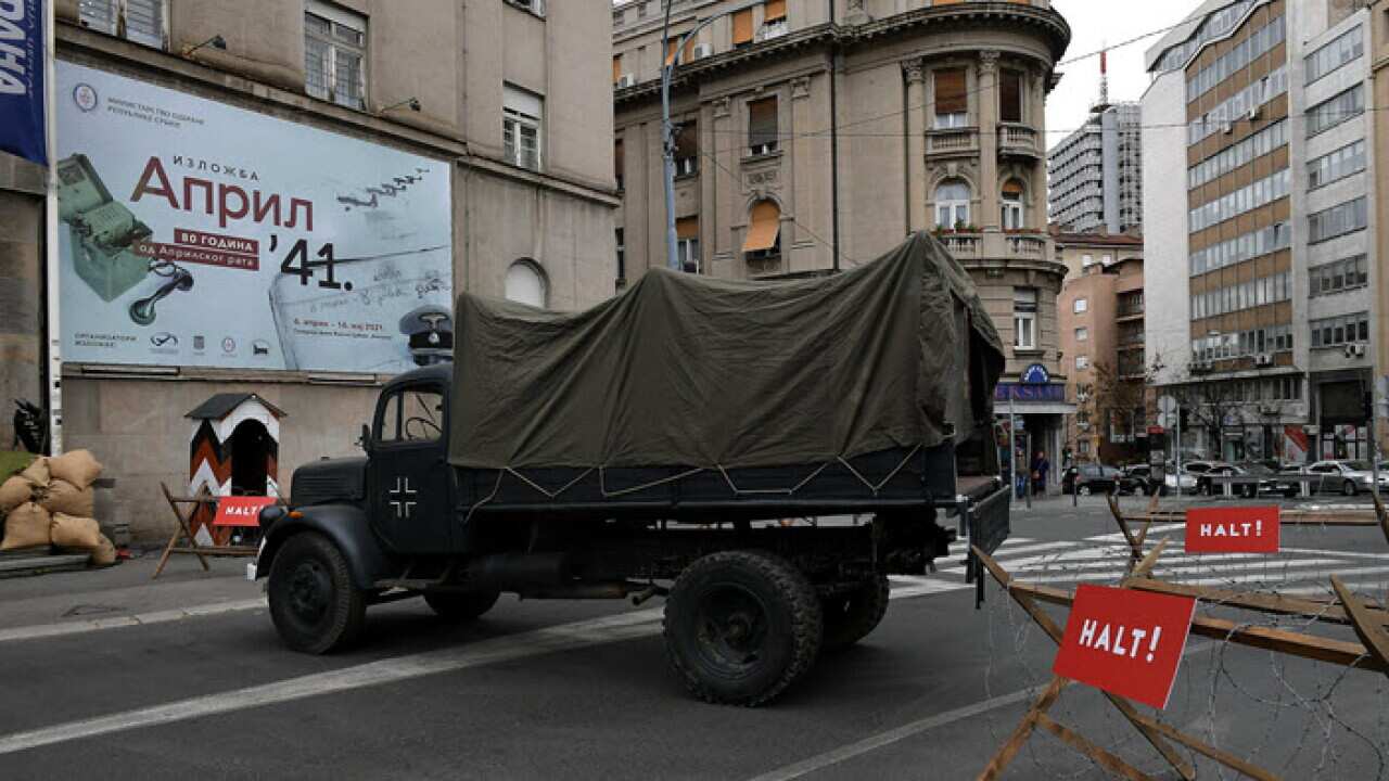Изложбом под називом „Април 41” у Дому војске у Београду обележана је годишњица нацистичког бомбардовања Београда у Другом светском рату. На изложби су приказани музејски предмети и фотографије везани за период Априлског рата, разни типови наоружања и вој