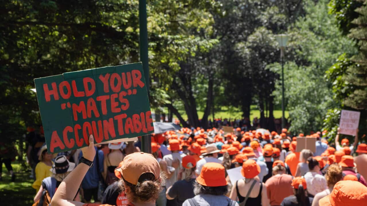 Walk Against Family Violence in Melbourne, Australia - 22 Nov 2024