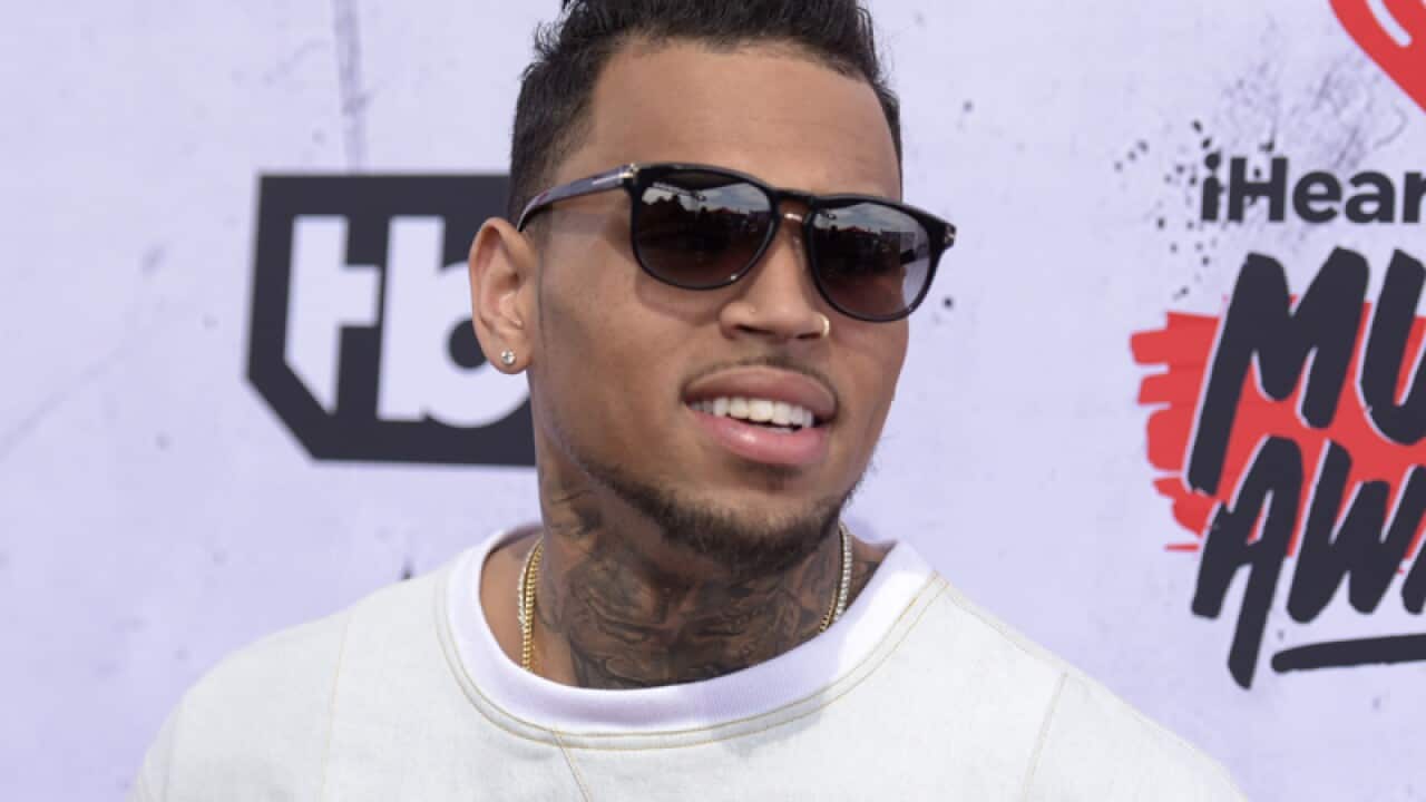 R&B singer Chris Brown
