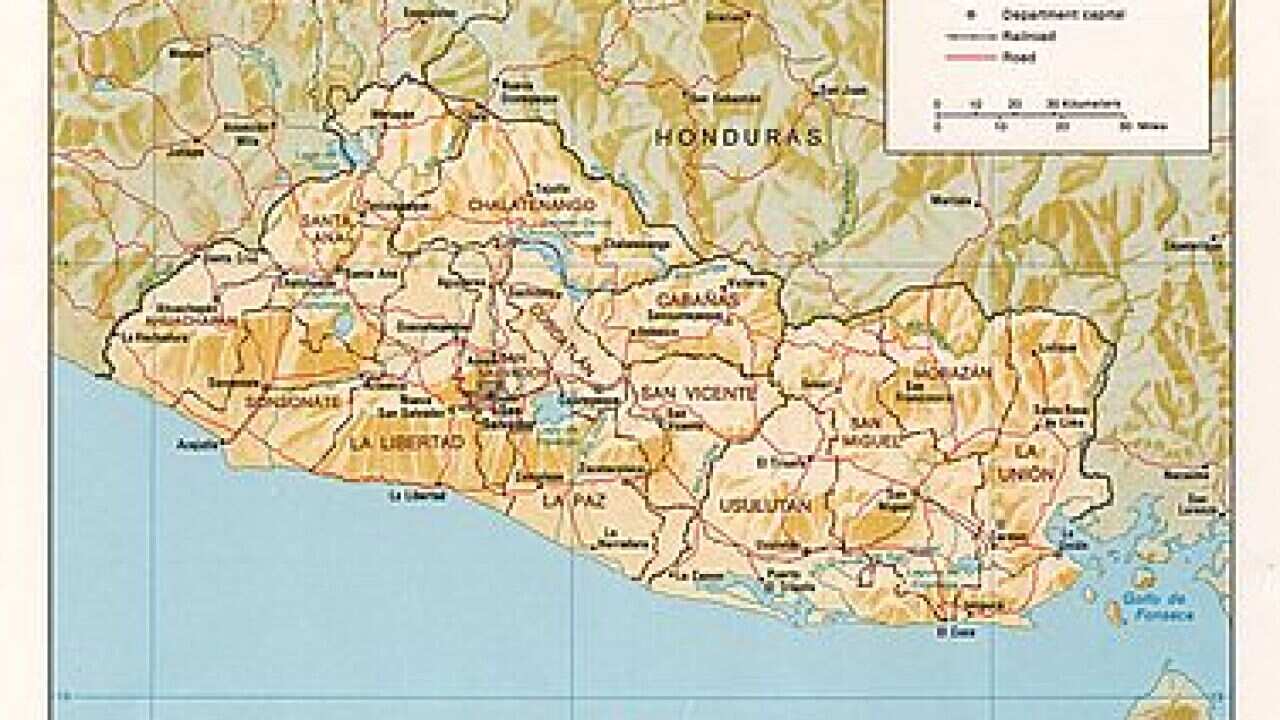 Mapa El Salvador