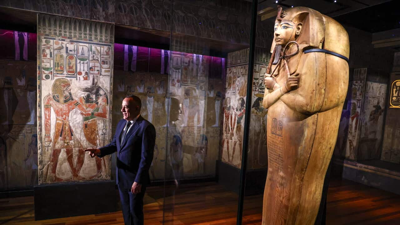 AUSTRALIA-ANTIQUITIES-EGYPT-EXHIBITION