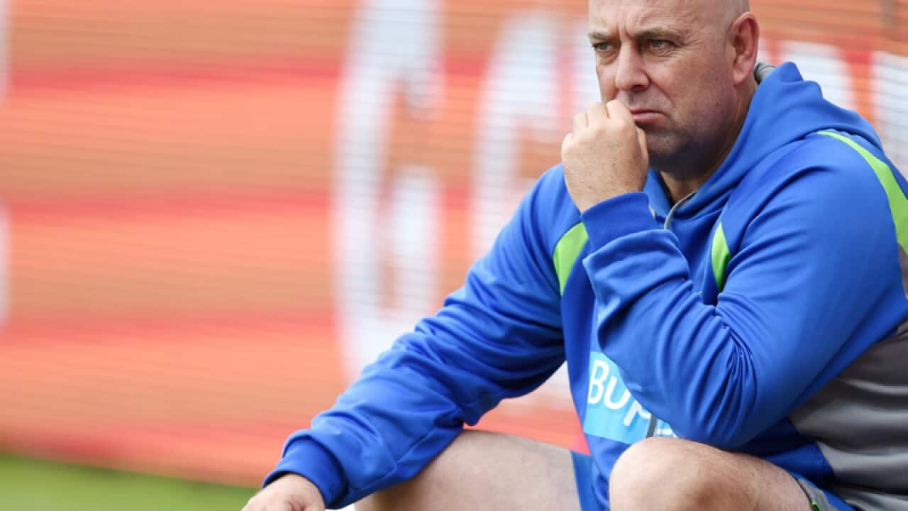 Australian coach Darren Lehmann.